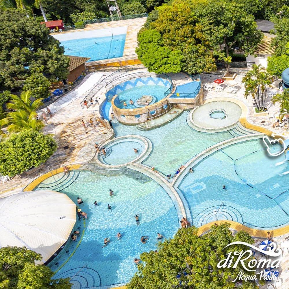 Hotel Spazzio Diroma Cafe Da Manha E Acesso Ao Acqua Park Caldas Novas Extérieur photo