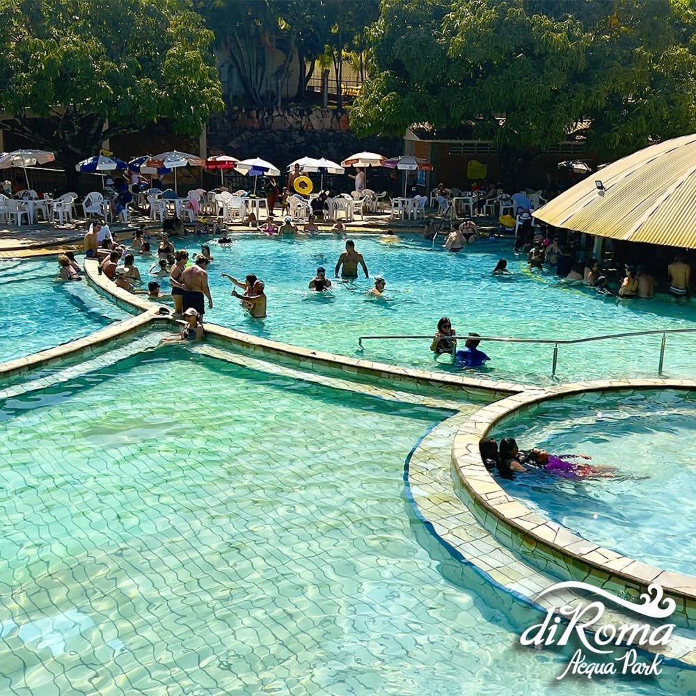 Hotel Spazzio Diroma Cafe Da Manha E Acesso Ao Acqua Park Caldas Novas Extérieur photo