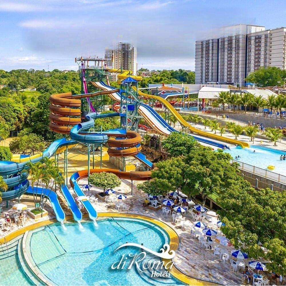 Hotel Spazzio Diroma Cafe Da Manha E Acesso Ao Acqua Park Caldas Novas Extérieur photo